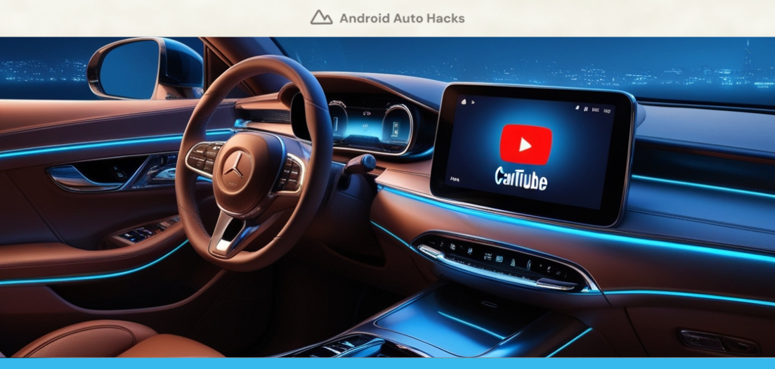 Watch YouTube on Android Auto Using Cartube apk Step Guide