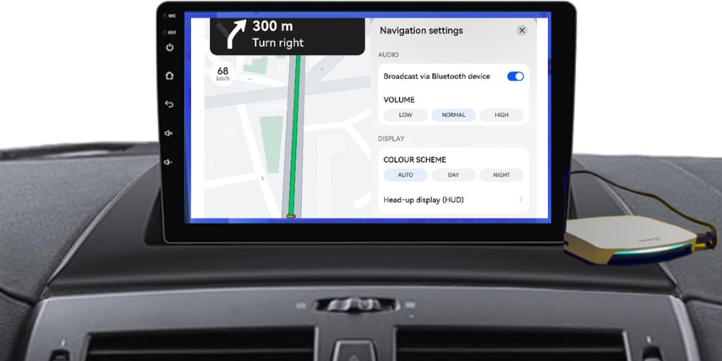 Petal Maps Android Auto via Carlinit TBox