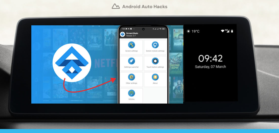 How to add Screen2Auto on Android Auto?