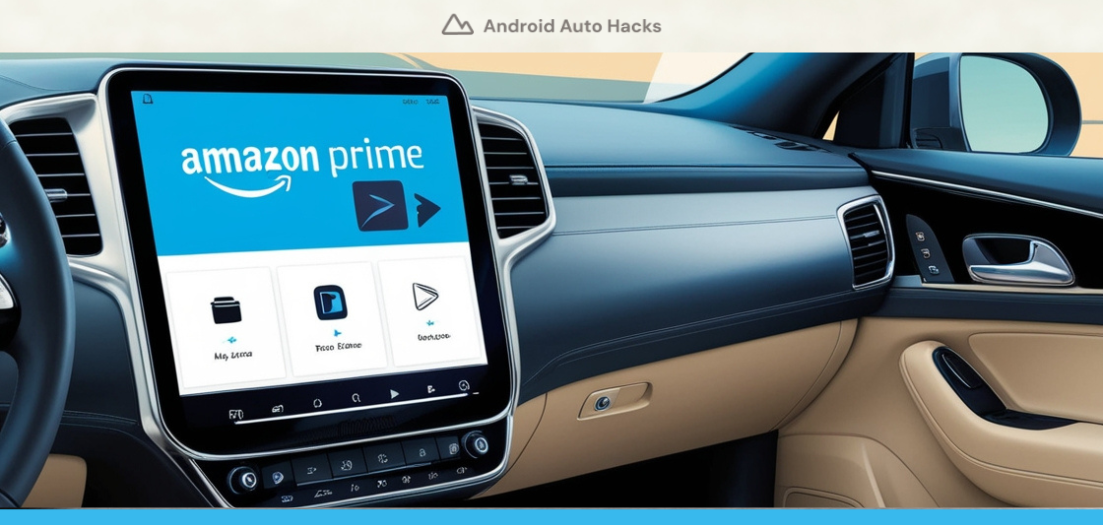 How to Add Amazon Prime on Android Auto?