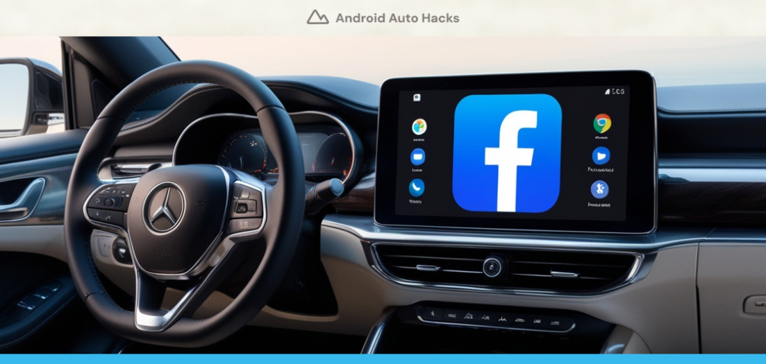 How to Add Facebook on Android Auto?