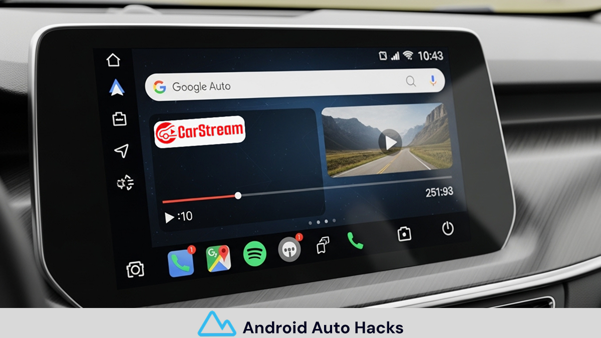 How to Add CarStream on Android Auto Without Root?