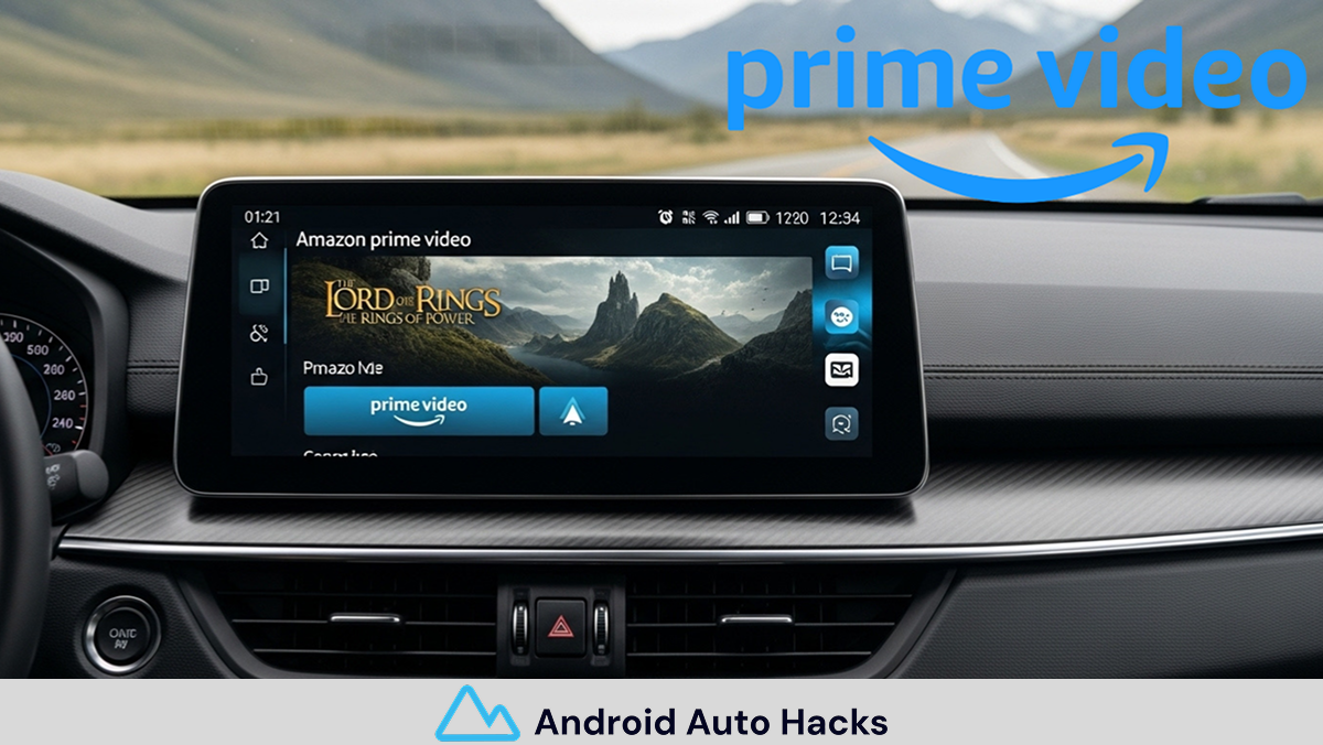 How to Add Amazon Prime Video on Android Auto?