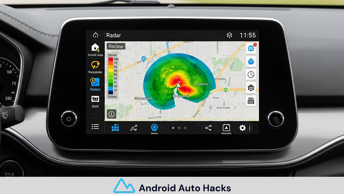 How to Add Weather & Radar on Android Auto?