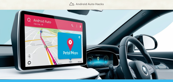 Add Petal Maps on Android Auto